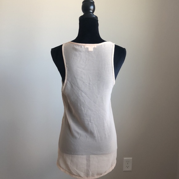 Double Zero sequin front sheet tank top size small B28 - Picture 3 of 9